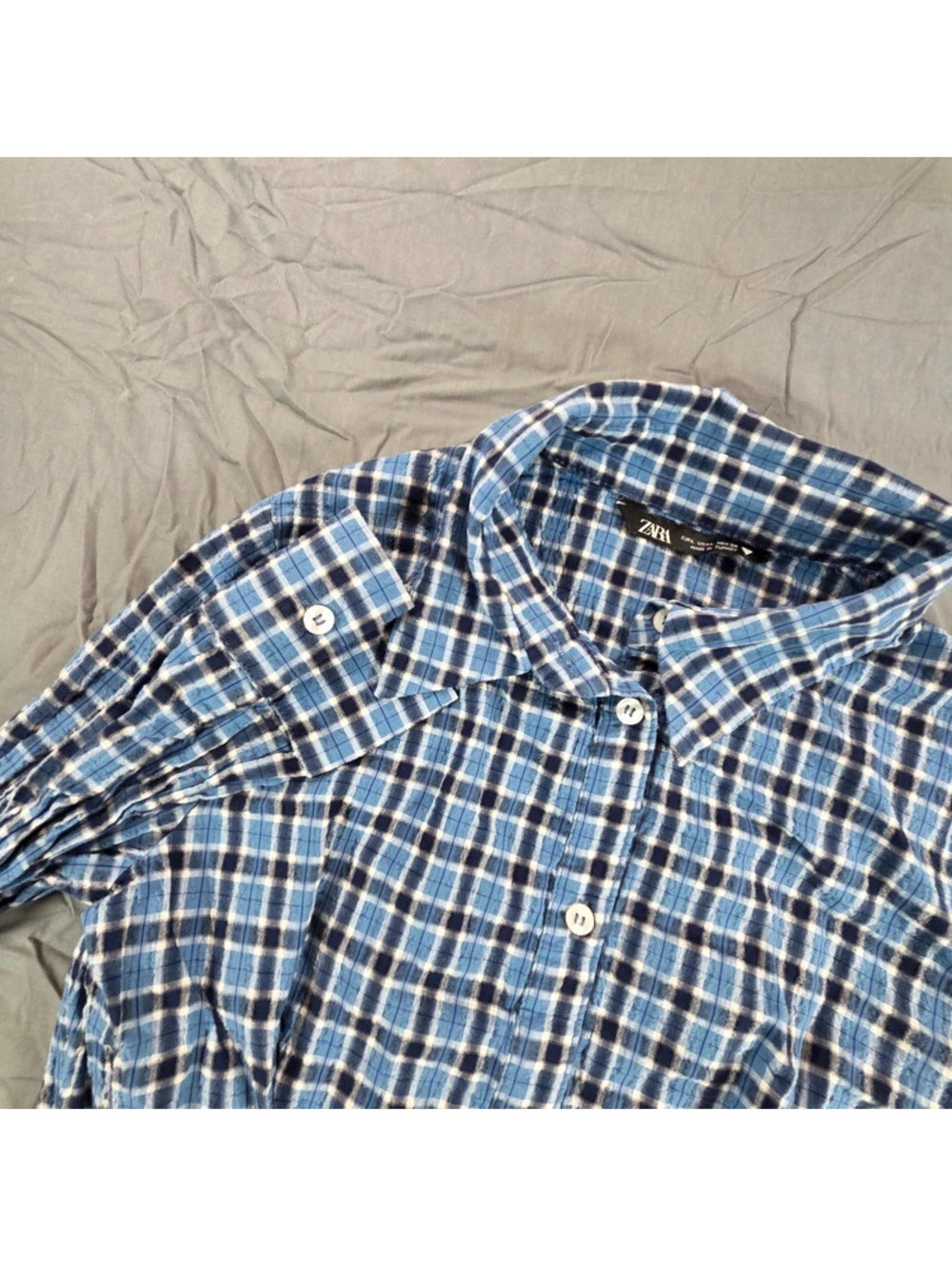 Zara button-down top
